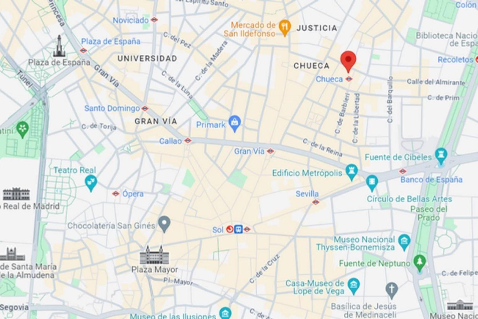 Elegante Apt Para 3 En Chueca A 1 Min De Gran Via Madrid Dış mekan fotoğraf